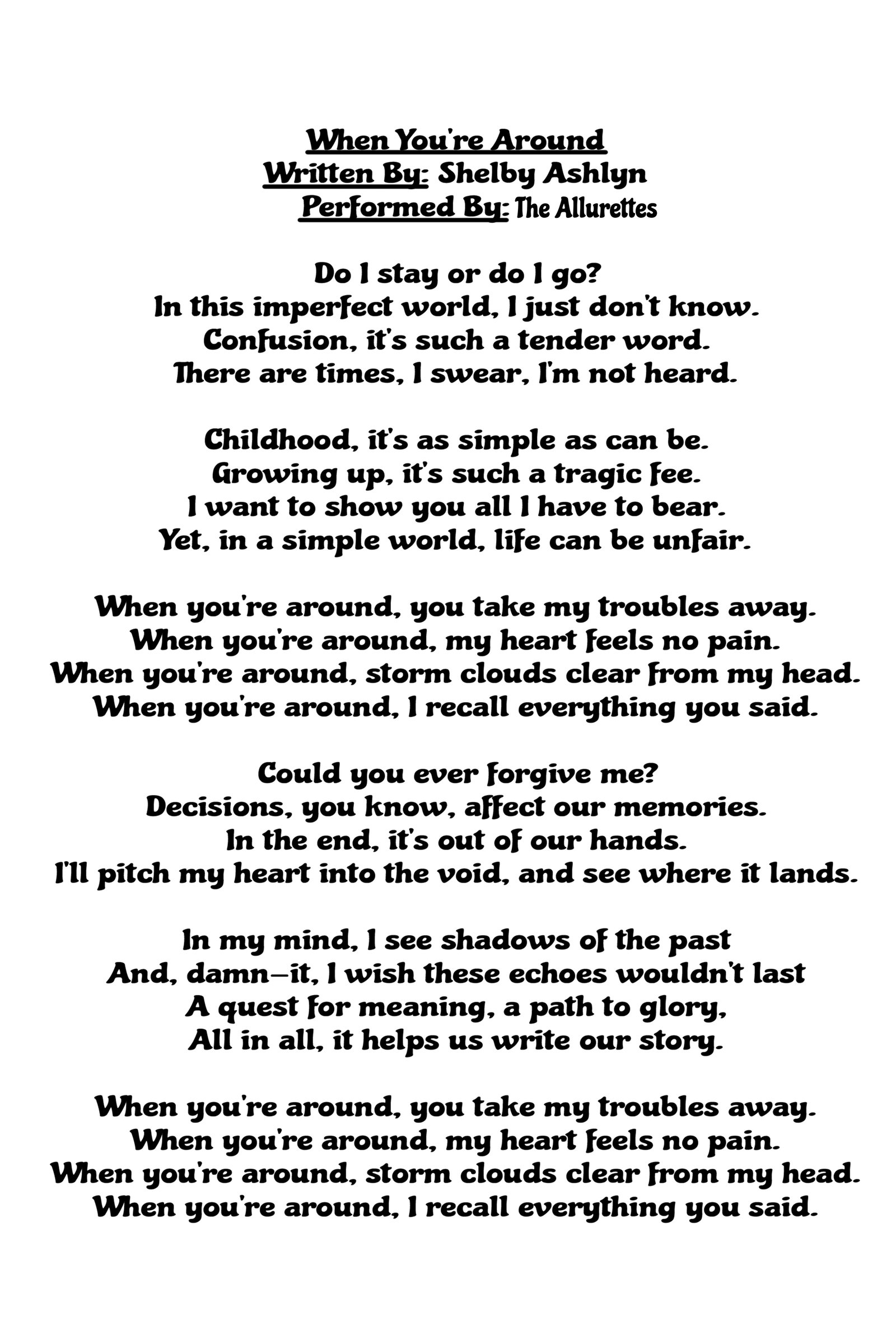 Audrey's Songbook - Page 6